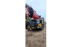 China SA NY 130 Tons Mobile Crane Folding Design 7 Boom Section 4 Axles supplier