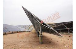 China 150w Backtracking Horizontal Single Axis Tracker 18m/S  20% N-S Slope supplier