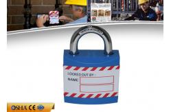 China ZC-J01 Safety Lockout Padlocks Durable Non - Conductive Xenoy Lock Body supplier
