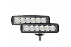 China ODM Trucks Auto LED Lights Jeep Wrangler Driving Lights Waterproof IP68 supplier