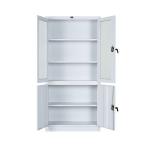 Glass Door Filing Cabinet 0.201Cbm KD Structure 1 Year Warranty