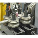 Ss201 304 Plc Stainless Steel Pipe Mill For Round Square Rectangular