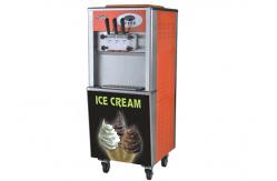 China Commercial Ice Cream Machine / Refrigerator Freezer With Air Pump And LCD Screen supplier