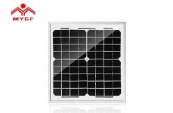 China 10 W Monocrystalline Solar Panel Single - Crystalline Silicon Easy Installation supplier