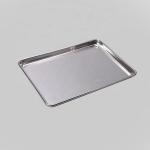 commercial 18''*13''*1'' 1.2mm rectangle baking bread tray burger or hamburger or hot dog bun baking pan aluminium bread pan for sale
