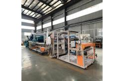 China PLC Control Plastic Extrusion Machine Customized Screw and Die Design supplier