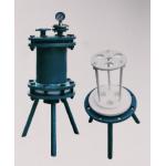 0.6MPa PTFE Coated Liquid Water Filter Housing Silicone Sealing for sale