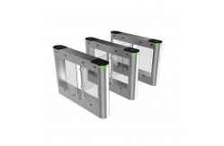 China LED Indicator Light Security Swing Barrier Gate For Public Lobby supplier