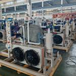 Parallel Structure Screw Compressor Rack With Copeland / Fracold / Daming Compressor