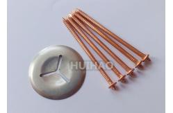China 3mm Shipping Build Insulation CD Weld Pins With Self Locking Washer supplier