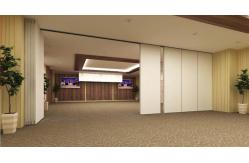 China Flexible Office Movable Aluminum Frame Soundproof Partition Walls With Track supplier