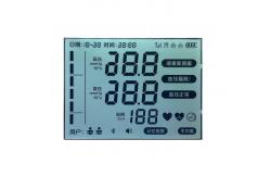 China 3.2 V Positive Transmissive HTN Segment Code LCD Blood Pressure Monitor supplier