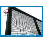 Anti - Climb Jail 358 Chain Link Fence Security / Construction Safety Fence for sale