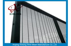 China Anti Climbing Welded Wire Security Fencing Powder Coated Fence with High Quality supplier