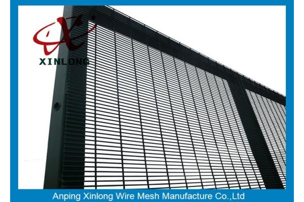 Anti - Climb Jail 358 Chain Link Fence Security / Construction Safety Fence