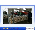 Single Nylon Wheels Large Diameter Rope Pulley Diameter 916mm Stringing Conductor for sale