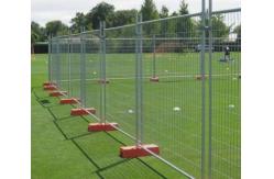 China Secure galvanized movable fence temporary fence steel  temporary fence supplier