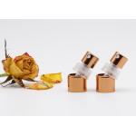 Aluminum Crimpless Perfume Sprayer Pump 0.05ml Output Gold Color for sale