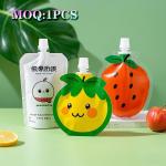 Custom Digital Printed Eco Friendly Recyclable Refill Food Grade High Temperature Resistant Stand Up Bag Liquid Bags Spout Pouch for sale
