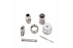 China Stainless Steel Coffee Machine CNC Machined Parts Mirror Polishing Surface supplier