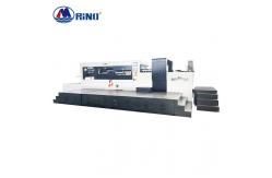 China Pizza Box  Automatic Carton Box  Die Cutting Machine With Lead Edge Feeding supplier