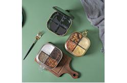 China Clear Integrated Kitchen Plastic Spice Storage Containers 4-In-1 Multifunctional supplier