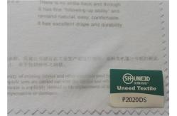 China Two Side Coating Fusible Woven Interlining And Interfacing Good Handfeeling supplier
