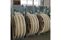 China 916x110mm Three Wheels Nylon Pulley Universal Conductor Stringing Block supplier