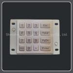 Access Control Metal Numeric Keypad Long Service Life Ip65 Waterproof Grade for sale