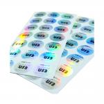 Waterproof Die Cut Security Hologram Stickers , Hologram Original Sticker