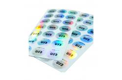 China Waterproof Die Cut Security Hologram Stickers , Hologram Original Sticker supplier