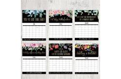 China Custom Wall Calendars Monthly View for Productive Business Scheduling supplier