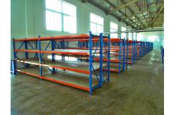 China Powder Coating Medium Duty Industrial Storage Racks With Steel Sheet Panel supplier