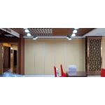 Hotel Removable Wall Partitions Floor To Ceiling Sliding Aluminium Track System