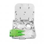 2 Port Optical FTTH Box With Shield / Indoor Mini Terminal Box for sale