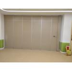 Modern MDF + Aluminum Movable Sliding Partition Walls / Acoustic Room Dividers for sale