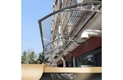 China Noise Reduction Solutions Polycarbonate Sail Material At Aluminum Bracket supplier