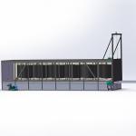 High Density Rock Wool Insulation Cuboid Shape Drum Bitumen Melter for sale