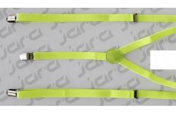 China Fluorescence Yellow Mens Fashion Suspenders Elastic Tape Available 1.5cm Width supplier