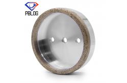 China OBM Chamfer Diamond Grinding Wheel For Straight Edge Machine supplier