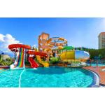 Outdoor Children Swimming Pool Large Slide Set Equipment for sale