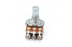 China 16mm B10K Rotary Potentiometer 50K 6 Pin Volume Pot For Humidifier supplier