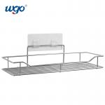 35.5cm Silver Color WGO Washable Bathroom Shower Caddy Clear Accessories Set for sale