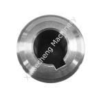 Bright Silver Customized 45 Steel Disc Adapter Pay Off Machine Parts for sale