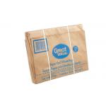 Leaf Trash Kraft 80g/M2 Yard Waste Lawn Paper Bags for sale