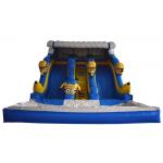 Durable Commercial Inflatable Water Slides For Kids / Inflatable Minion Dry Slide for sale