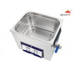 JP-060S Industrial Ultrasonic Cleaner , Ultrasonic Cleaning System 15L Injector Pins Lab 360W for sale