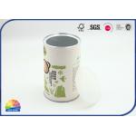 Aluminum Foil Lining Composite Paper Tube With Plastic Cap For Jackfruit Jerky