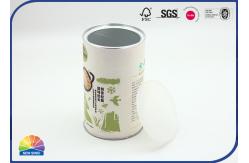 China Aluminum Foil Lining Composite Paper Tube With Plastic Cap For Jackfruit Jerky supplier
