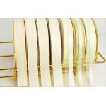 Super Large Plate Beige Series Ribbon for DIY Crafts Colorful Birthday Cake Packaging and Flower Bouquet Gift Wrapping for sale